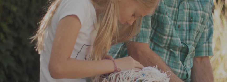 Girl at The Sharing Place Grief Center in Utah
