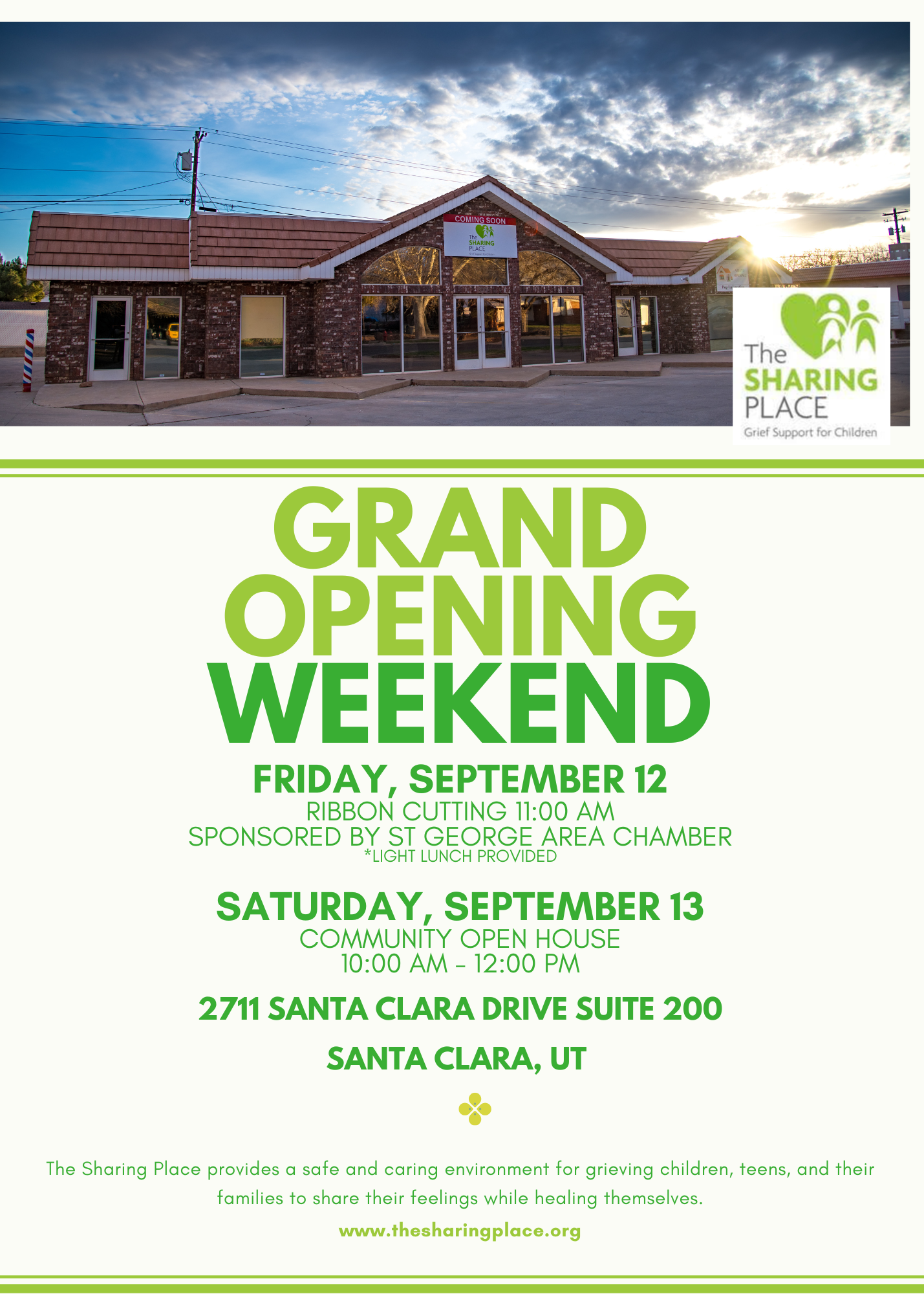 Grand Opening - Washington County UT