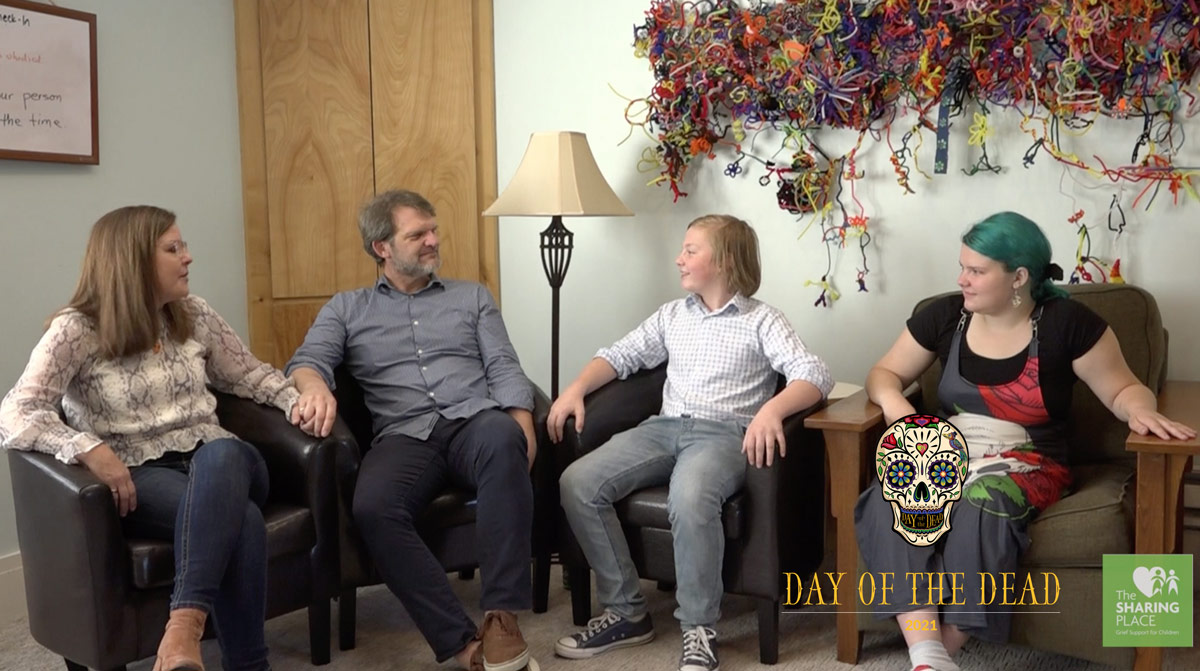 Day of the Dead 2021 - A Family Experience - Tammis, Dale, Edward and Eleanor