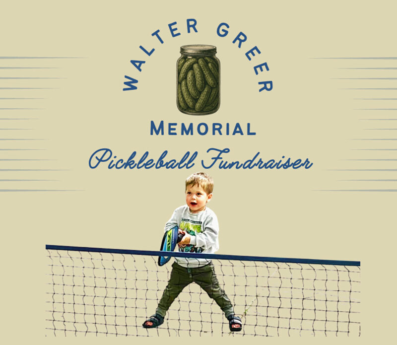 Walter Greer Pickleball fundraiser